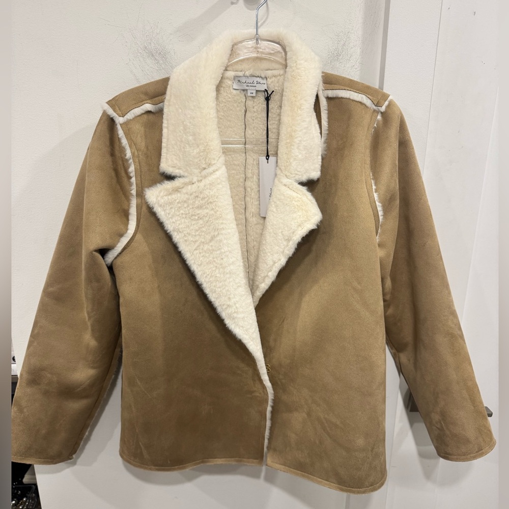 Micheal Stars Faux Fur Jacket